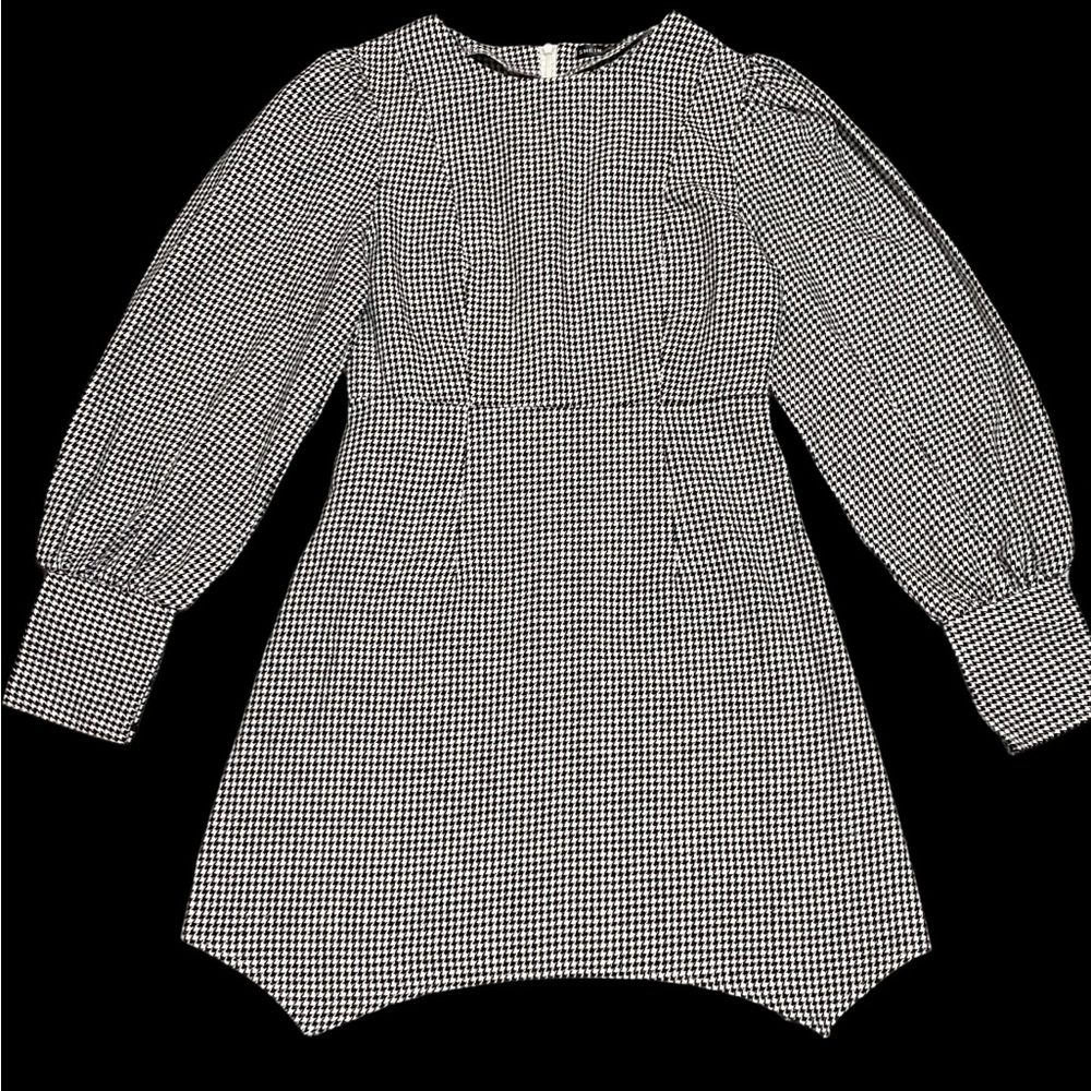 Black and White Gingham Dress